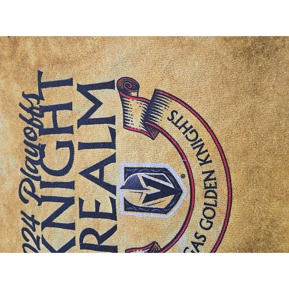 Vegas Golden Knights R1G6 Towel 5/3/24 Playoffs vs Dallas Stars SGA VGK NHL